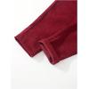 imageFloerns Boys Casual Elastic Waist Tapered Trousers Long Corduroy PantsBurgundy