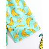 imageFloerns Boys Patchwork Drawstring Waist Printed Summer Boho Track ShortsGreen Banana