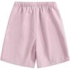 imageFloerns Boys Drawstring Letter Print Bermuda Type Straight Leg Casual ShortPink