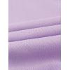 imageFloerns Girls 3 Pcs Solid Elastic Waist Thermal Lined Jogger SweatpantsBlack Grey Purple