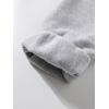 imageFloerns Girls 3 Pcs Solid Elastic Waist Thermal Lined Jogger SweatpantsBlack White Grey
