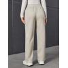 imageFloerns Girls Casual Drawstring High Waist Seam Sweatpants with PocketApricot