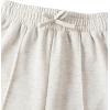 imageFloerns Girls Casual Drawstring High Waist Seam Sweatpants with PocketApricot