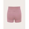 imageFloerns Girls Dance Shorts Breathable Rib Knit Sporty Running Biker ShortsDusty Pink