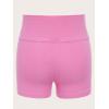 imageFloerns Girls Dance Shorts Breathable Rib Knit Sporty Running Biker ShortsPink