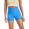 imageFloerns Girls Dance Shorts Breathable Rib Knit Sporty Running Biker ShortsRoyal Blue
