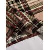 imageFloerns Womens Plaid Print Mini Cami Bodycon DressCamel Khaki