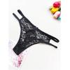 imageFloerns Womens Plus Size 2 Pack Lace Seamless VStrings Thong Panties SetOrange Multi