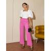 imageFloerns Womens Square Neck Puff Short Sleeve Elegant Blouse Crop TopWhite
