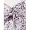 imageFloerns Womens Boho Floral Print Twist Front Cami A Line Mini DressPurple