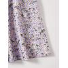 imageFloerns Womens Boho Floral Print Twist Front Cami A Line Mini DressPurple