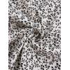 imageFloerns Womens Boho Floral Print Twist Front Cami A Line Mini DressWhite Black Floral