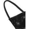 imageFloerns Womens Spaghetti Strap Cowl Neck Long Slip Satin Silk Midi DressBlack Galaxy