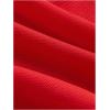 imageFloerns Womens Spaghetti Strap Cowl Neck Long Slip Satin Silk Midi DressRed Solid