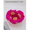 imageFloerns Womens Crochet Cherry Pattern Knit Casual Bucket HatPink