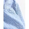 imageFloerns Womens Ditsy Floral High Waist Cami Short A Line DressBlue Bonnie