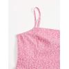 imageFloerns Womens Ditsy Floral High Waist Cami Short A Line DressDusty Pink
