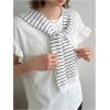 imageFloerns Womens Fake Collar Dickey Collar Detachable Blouse False Collar TopStriped