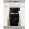 imageFloerns Womens Textured Geo Adjustable Metal Chain Belt for Jeans DressesSilver Plain
