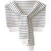 imageFloerns Womens Fake Collar Dickey Collar Detachable Blouse False Collar TopStriped
