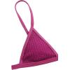 imageFloerns Womens Bikini Swimsuit Textured V Neck Triangle Two Piece Bathing SuitPurple