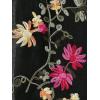 imageFloerns Womens Floral Embroidery Scarves Scarf Shawl Sunscreen Shawl WrapBlack