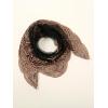 imageFloerns Womens Flower Embroidery Hair Scarf Headband Sheer Lace Hair BandanaBlack Dull