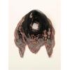 imageFloerns Womens Flower Embroidery Hair Scarf Headband Sheer Lace Hair BandanaBlack Ink Brown