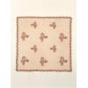 imageFloerns Womens Flower Embroidery Hair Scarf Headband Sheer Lace Hair BandanaCoffee Brown