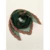 imageFloerns Womens Flower Embroidery Hair Scarf Headband Sheer Lace Hair BandanaDark Green