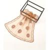 imageFloerns Womens Flower Embroidery Hair Scarf Headband Sheer Lace Hair BandanaDeep Brown