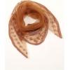 imageFloerns Womens Flower Embroidery Hair Scarf Headband Sheer Lace Hair BandanaDeep Brown