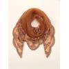 imageFloerns Womens Flower Embroidery Hair Scarf Headband Sheer Lace Hair BandanaIron Brown