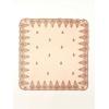 imageFloerns Womens Flower Embroidery Hair Scarf Headband Sheer Lace Hair BandanaMocha Brown