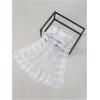 imageFloerns Womens Flower Embroidery Hair Scarf Headband Sheer Lace Hair BandanaWhite