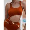 imageFloerns Womens Metal Waist Chain Belts Star Moon Body Chain for Dress without UnderwearGold