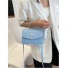 imageFloerns Womens Small Crossbody Bag Butterfly Leather Cute Clutch Purse Shoulder BagBlue