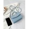imageFloerns Womens Small Crossbody Bag Butterfly Leather Cute Clutch Purse Shoulder BagBlue
