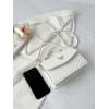 imageFloerns Womens Small Crossbody Bag Butterfly Leather Cute Clutch Purse Shoulder BagWhite