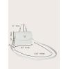 imageFloerns Womens Small Crossbody Bag Butterfly Leather Cute Clutch Purse Shoulder BagWhite