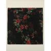 imageFloerns Womens Solid Color Lightweight Breathable Scarves Shawl Wrap Soft ScarfBlack Flower