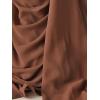 imageFloerns Womens Solid Color Lightweight Breathable Scarves Shawl Wrap Soft ScarfBrown