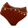 imageFloerns Womens Metal Waist Chain Belts Star Moon Body Chain for Dress without UnderwearGold