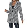 Black White Houndstooth