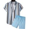 Light Blue Striped