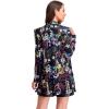 imageFloerns Womens Casual Long Sleeve Graphic Colorful Blazer Work Suit JacketsBlack Letter