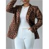 imageFloerns Womens Casual Long Sleeve Graphic Colorful Blazer Work Suit JacketsBrown Leopard