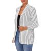imageFloerns Womens Casual Long Sleeve Graphic Colorful Blazer Work Suit JacketsWhite