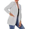 imageFloerns Womens Casual Long Sleeve Graphic Colorful Blazer Work Suit JacketsWhite