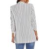 imageFloerns Womens Casual Long Sleeve Graphic Colorful Blazer Work Suit JacketsWhite